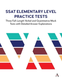 صورة الغلاف: SSAT Elementary Level Practice Tests 9781839990915