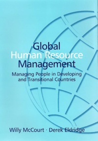 Cover image: Global Human Resource Management 9781840645293