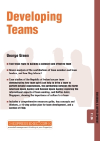 Imagen de portada: Developing Teams 1st edition 9781841124476