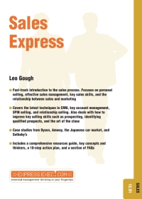 Cover image: Sales Express 1st edition 9781841124544