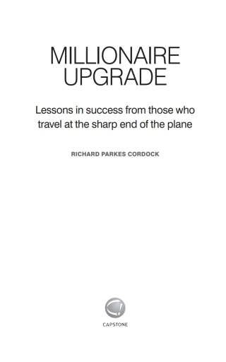 Cover image: Millionaire Upgrade 1st edition 9781841127033