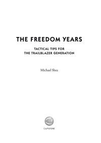 Cover image: The Freedom Years 1st edition 9780470368664