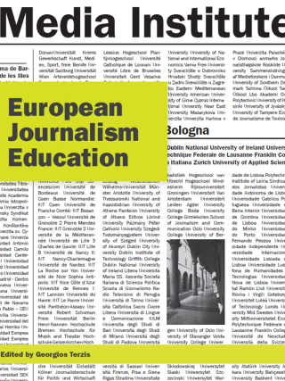 صورة الغلاف: European Journalism Education 1st edition 9781841502359