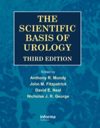 Omslagafbeelding: The Scientific Basis of Urology 3rd edition 9781841846798