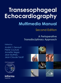 Omslagafbeelding: Transesophageal Echocardiography Multimedia Manual 2nd edition 9781420080704
