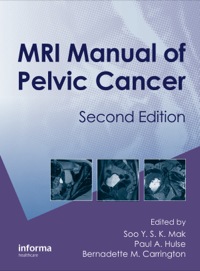 Cover image: MRI Manual of Pelvic Cancer 2nd edition 9781841846767