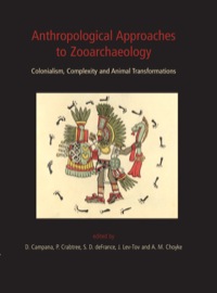 Titelbild: Anthropological Approaches to Zooarchaeology 9781789250589