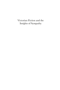 Cover image: Victorian Fiction and the Insights of Sympathy 1st edition 9781843312338