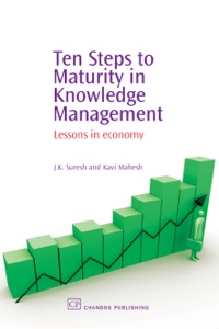 صورة الغلاف: Ten Steps to Maturity in Knowledge Management: Lessons in Economy 9781843341659