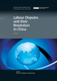Immagine di copertina: Labour Disputes and their Resolution in China 9781843341802
