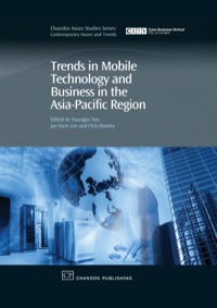 صورة الغلاف: Trends in Mobile Technology and Business in the Asia-Pacific Region 9781843342243
