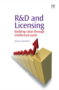 Imagen de portada: R&D and Licensing: Building Value Through Intellectual Assets 9781843342373