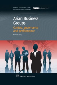 Titelbild: Asian Business Groups: Context, Governance and Performance 9781843342441
