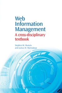 Cover image: Web Information Management: A Cross-Disciplinary Textbook 9781843342748