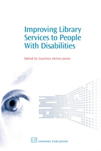Cover image: Improving Library Services to People with Disabilities 9781843342878