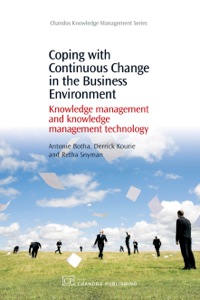 Imagen de portada: Coping with Continuous Change in the Business Environment: Knowledge Management and Knowledge Management Technology 9781843343561