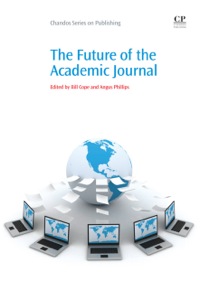 صورة الغلاف: The Future of the Academic Journal 9781843344179