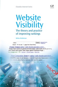 Imagen de portada: Website Visibility: The Theory and Practice of Improving Rankings 9781843344742