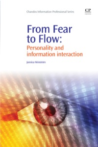 صورة الغلاف: From Fear to Flow: Personality and Information Interaction 9781843345145
