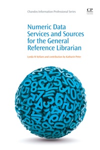 Immagine di copertina: Numeric Data Services and Sources for the General Reference Librarian 9781843345800
