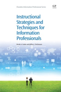 Imagen de portada: Instructional Strategies and Techniques for Information Professionals 9781843346432