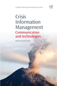 Imagen de portada: Crisis Information Management: Communication and Technologies 9781843346470