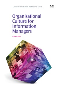 Cover image: Organisational Culture for Information Managers 9781843346500