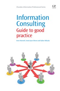 Imagen de portada: Information Consulting: Guide to Good Practice 9781843346623