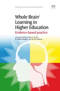 Cover image: Whole Brain® Learning in Higher Education: Evidence-Based Practice 9781843347422