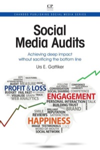 Imagen de portada: Social Media Audits: Achieving Deep Impact Without Sacrificing the Bottom Line 9781843347453
