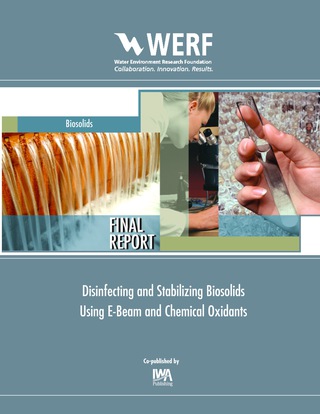 Cover image: Disinfecting and Stabilizing Biosolids Using E-Beam and Chemical Oxidants 9781843392996