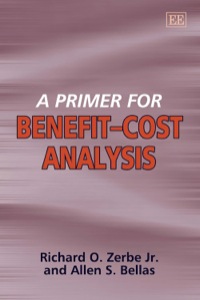 Cover image: A Primer for Benefit–Cost Analysis 9781847201904