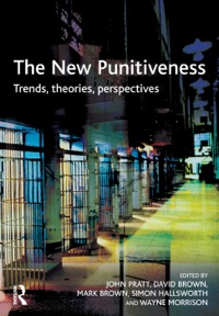 Cover image: The New Punitiveness 9781843921103