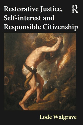 Cover image: Restorative Justice, Self-interest and Responsible Citizenship 9781843923350