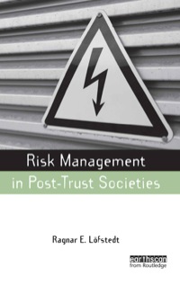 Cover image: Risk Management in Post-Trust Societies 9781844077021