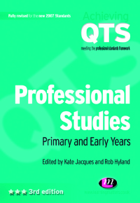 Imagen de portada: Professional Studies: Primary and Early Years 3rd edition 9781844450954