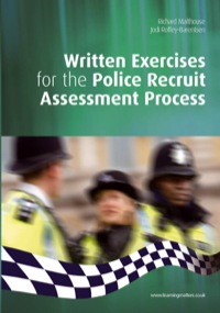 表紙画像: Written Exercises for the Police Recruit Assessment Process 1st edition 9781844452668
