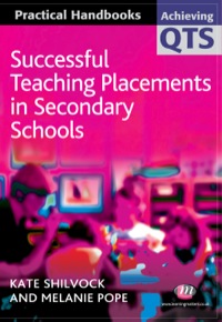 Immagine di copertina: Successful Teaching Placements in Secondary Schools 1st edition 9781844451838