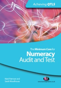 Titelbild: The Minimum Core for Numeracy: Audit and Test 1st edition 9781844452729