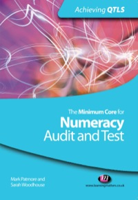 صورة الغلاف: The Minimum Core for Numeracy: Audit and Test 1st edition 9781844452729