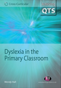 Cover image: Dyslexia in the Primary Classroom 1st edition 9781844451890