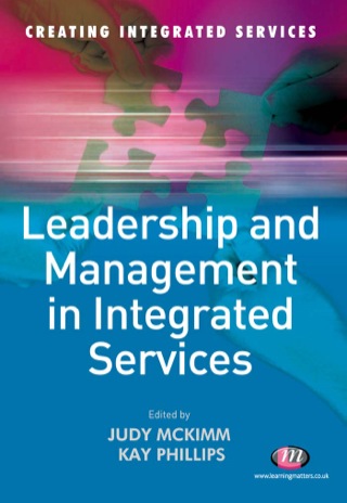 Cover image: Leadership and Management in Integrated Services 1st edition 9781844452040