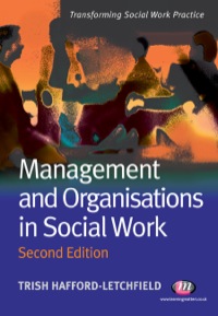 Titelbild: Management and Organisations in Social Work 2nd edition 9781844452163