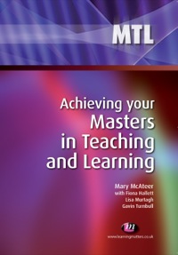 表紙画像: Achieving your Masters in Teaching and Learning 1st edition 9781844452149