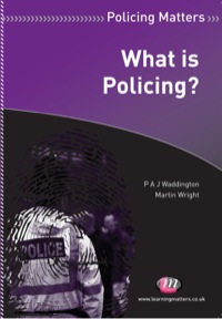 Imagen de portada: What is Policing? 1st edition 9781844453559