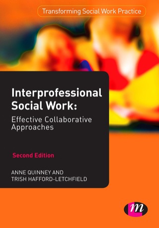 Cover image: Interprofessional Social Work 2nd edition 9780857258267