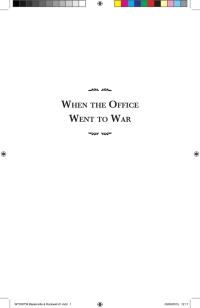 Omslagafbeelding: When the Office Went to War 1st edition 9781844862801
