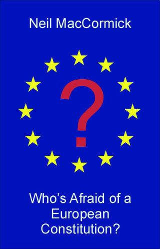 Cover image: Who's Afraid of a European Constitution? 1st edition 9781845400392