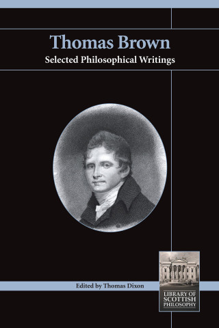 Cover image: Thomas Brown 1st edition 9781845401627