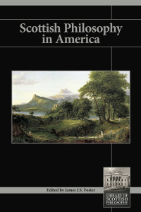 Imagen de portada: Scottish Philosophy in America 1st edition 9781845401610